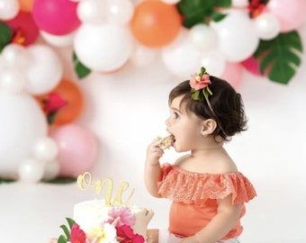 Hibiscus Baby Nylon Headband, Tropical Headband