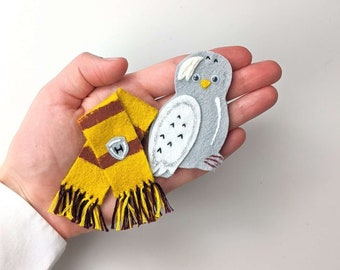 Harry Potter Hair Clip Set, Magic Hair Clip Set