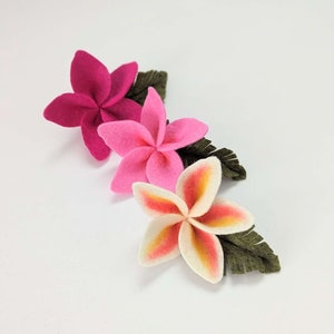 Plumeria Hair Clip, Moana Hair Clip, Baby Moana Hair Clip