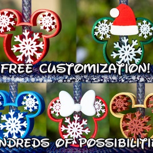 10 Piece Set Christmas SNOWFLAKE Straw Toppers – The Tumbler Grip