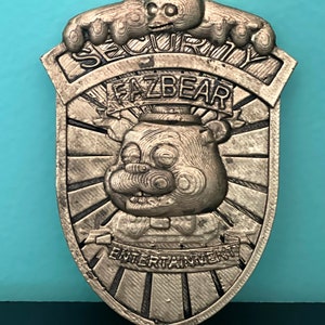 Five Nights at Freddy&#39;s Security Badge Prop
