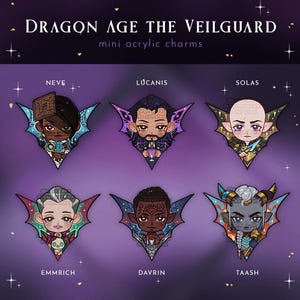 LIMITED | Dragon Age The Veilguard MINI Charms