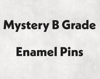 Mystery B Grade Enamel Pin Sale Discounted Enamel Pins Seconds Sale