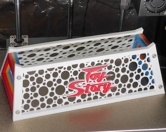 Custom Multicolor 3D Printed Display/Work Stand for 1/24 RC Crawlers Axial SCX24 Traxxas TRX-4M FMS FCX24