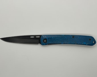 Custom Shipwreck Patina Gerber Affinity Copper D2 Folding Pocket Knife A