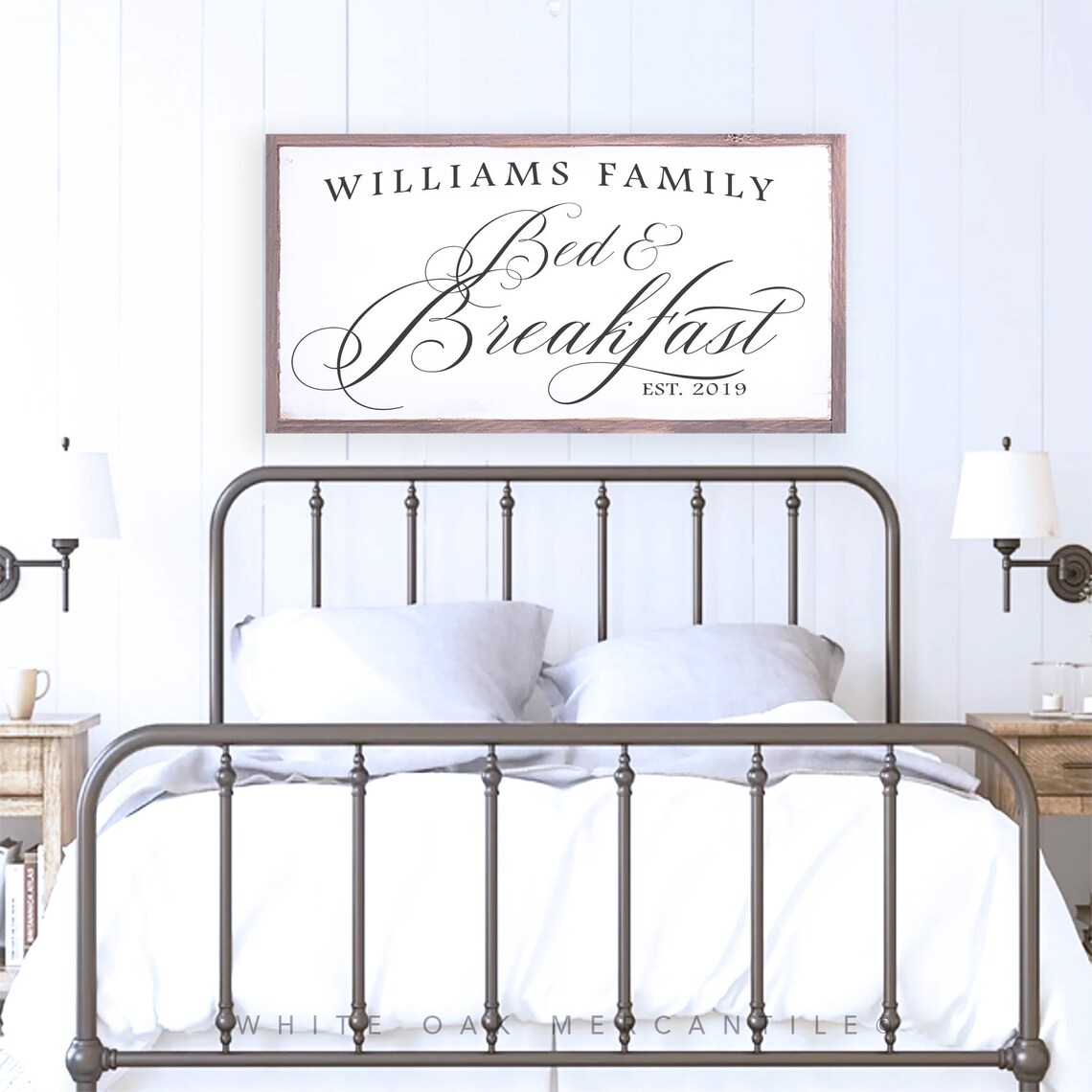 Bed and Breakfast Sign Personalized Sign Family Name Sign - Etsy