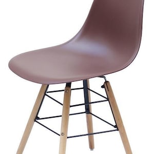 Modern Dining Chairs Stylish Home Kitchen Dining Wooden Legs Retro Style Office For Table Lounge