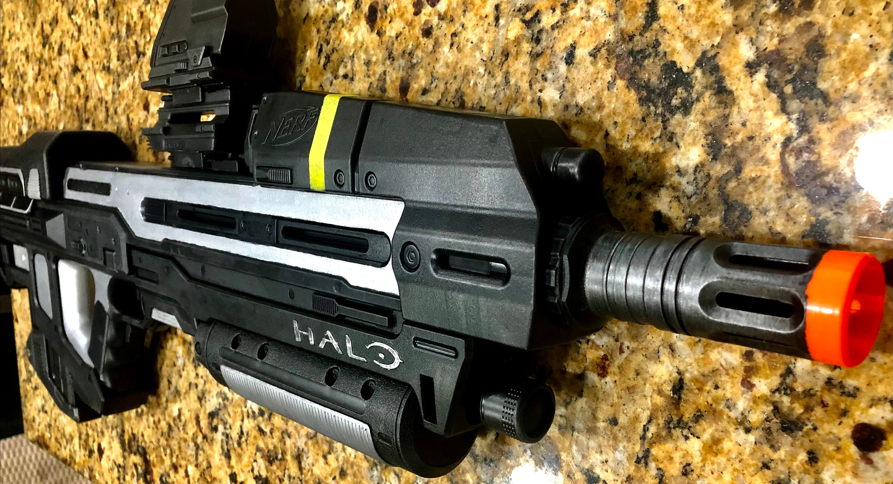 Rifle de asalto de nervt halo nerf