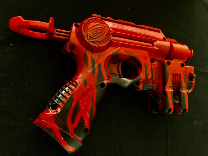 Nerf \u201cThe Ripper\u201d Custom Painted Blaster
