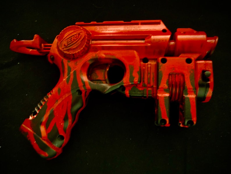 Nerf \u201cThe Ripper\u201d Custom Painted Blaster
