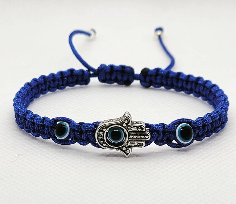 Hamsa hand evil eye bracelet Mano de fatima