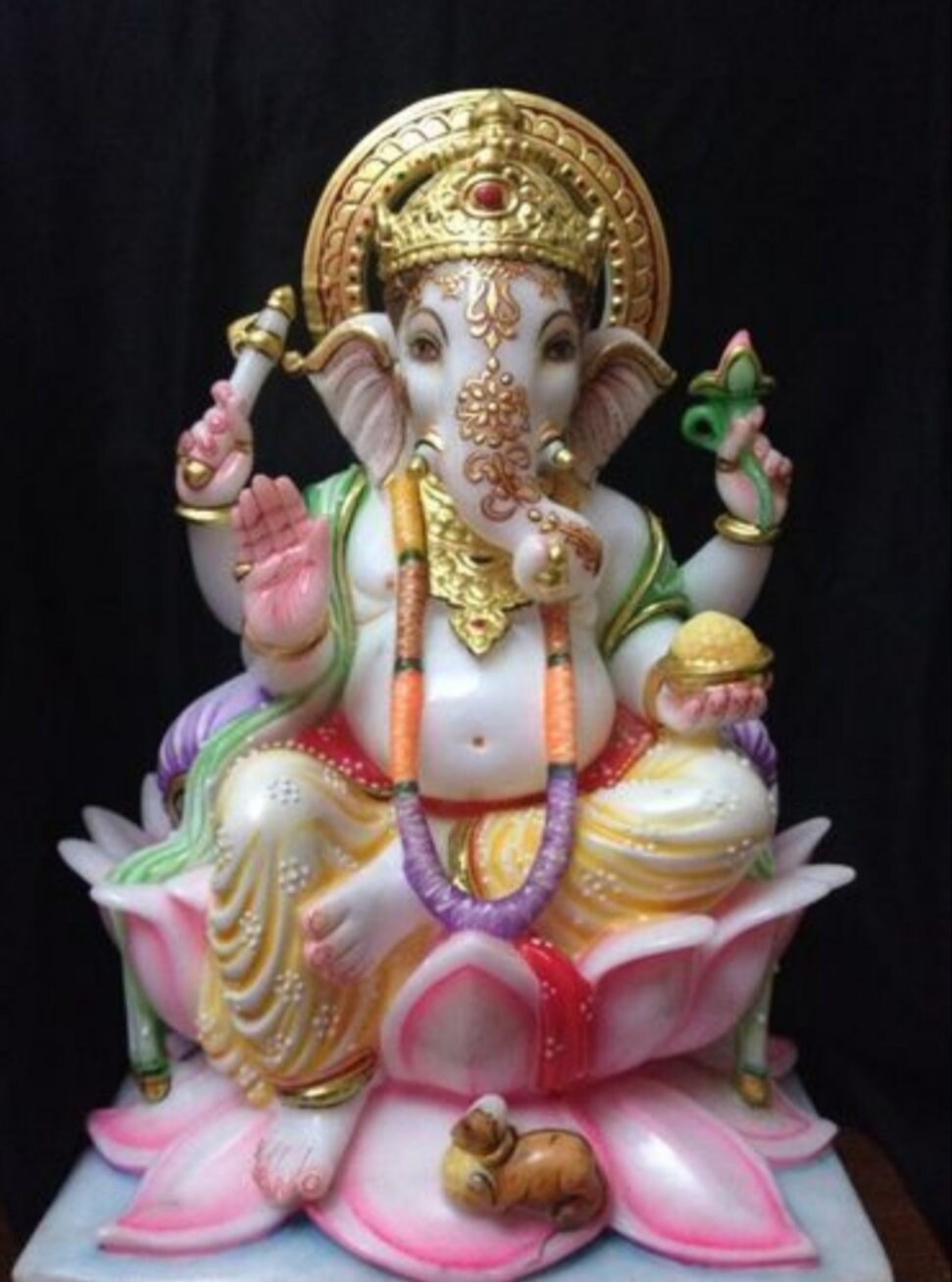 Ganesh marble murti Etsy