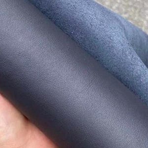 Swift Dark Blue Leather Watch Strap - Long Strap