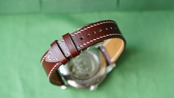Bracelet De Montre Cuir Veau Blanc Mat 20 Mm - Morellato Fabriqué France