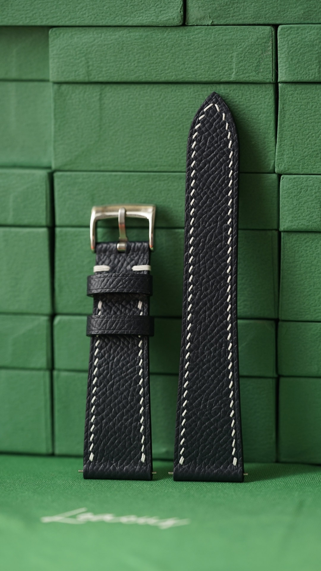 Uhrenarmband Navy blau 24mm 23mm 22mm 21mm 20mm 19mm