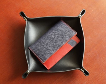 Mini wallet, eather cardholder, calfskin cardholder, compact wallet, minimalist card wallet, slim leather wallet, front pocket wallet LEACUS