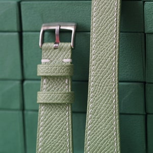 Epsom Watch Strap 24mm 23mm 22mm 21mm 20mm 19mm 18mm 16mm 14mm LEACUS Bespoke Leather Watch Straps