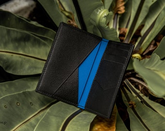 Leather cardholder, calfskin cardholder, compact wallet, minimalist card wallet, slim leather wallet, front pocket wallet LEACUS LEACUS