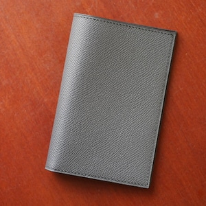 Epsom Grey - Handmade cardholder, compact wallet leather, minimalist card wallet, slim leather wallet, pocket organizer LEACUS