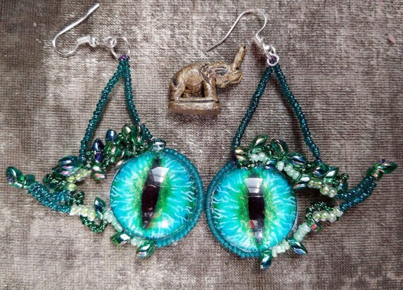 Dragon eye sale earrings