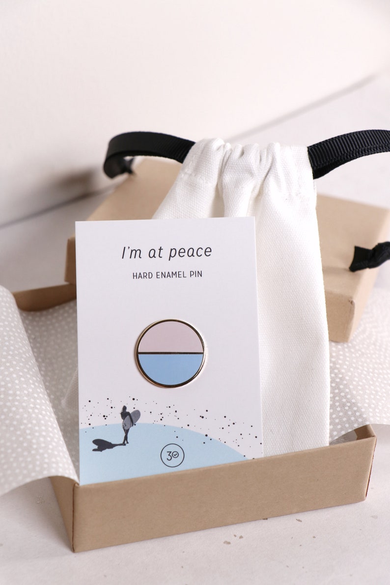 Mindfulness Hard Enamel Pin Enamel Pin Enamel Pin Set Lapel Pin Magnet Pin Stocking Stuffer