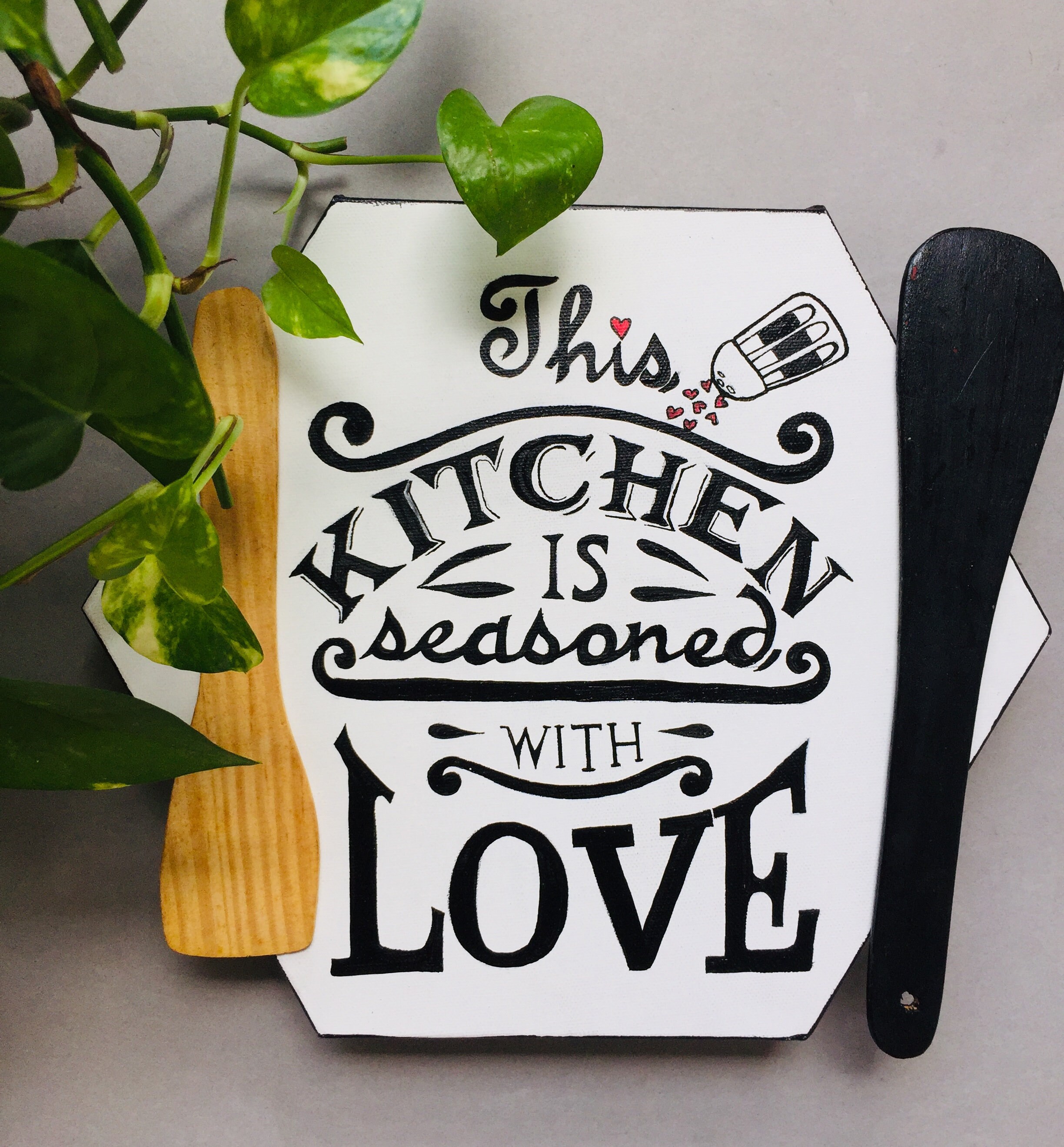 Kitchen decor canvaskitchen canvaswall decor Etsy