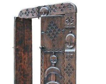 Beautiful Hand Carved Door from Africa