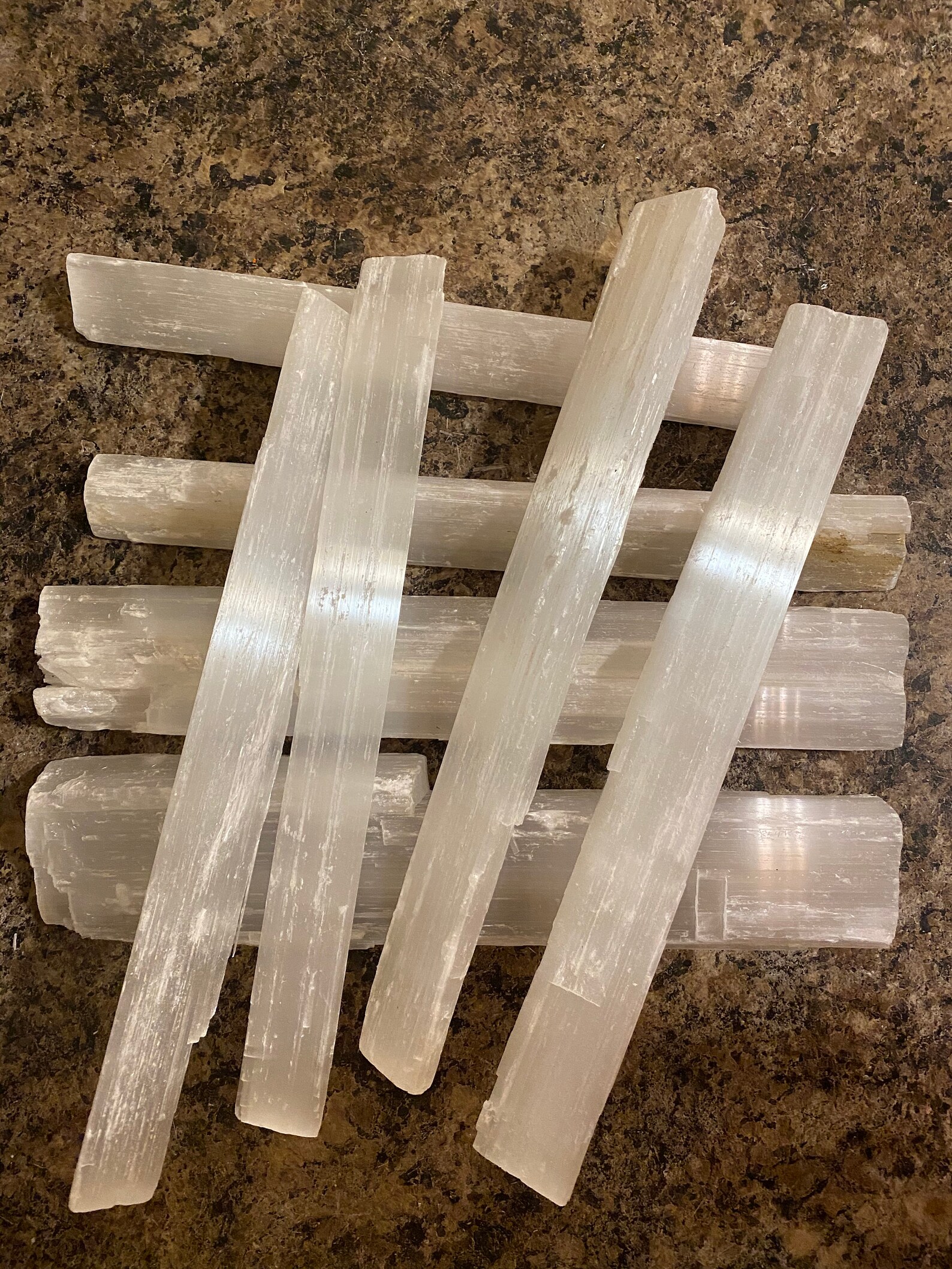 Large Selenite Sticks average of 913 inches long Etsy
