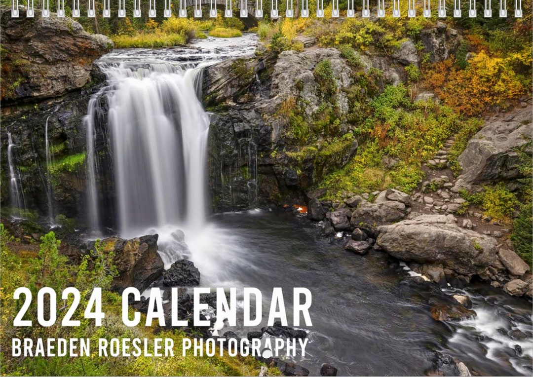 2024 Wildlife Landscape Photo Calendars Yellowstone Grand Tetons
