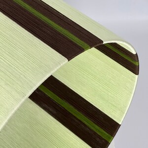 Pantalla de lámpara tejida a mano con bloques de color: moderna pantalla de hilo de algodón 2