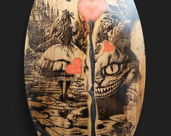 Transforma tu cocina con magia: la tabla de cortar de Alicia en el país de las maravillas