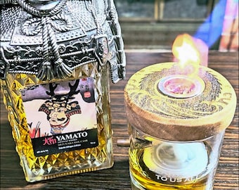 Kit para fumar whisky personalizado / Ahumador de whisky de madera personalizado