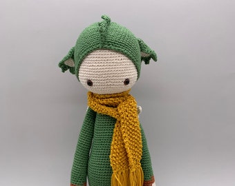 Lalylala, DIRK der Drache, Amigurumi, handmade, handgefertigt, fertiges Produkt