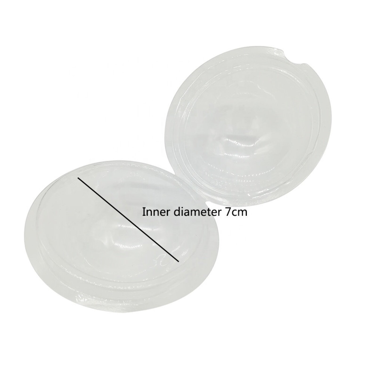 15 Set Round Clamshell Packaging Clear Plastic Bath Bomb Mold Etsy