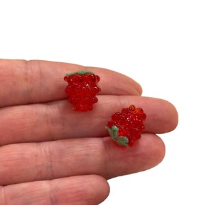 Hand Made Murano Glass Berry Charm