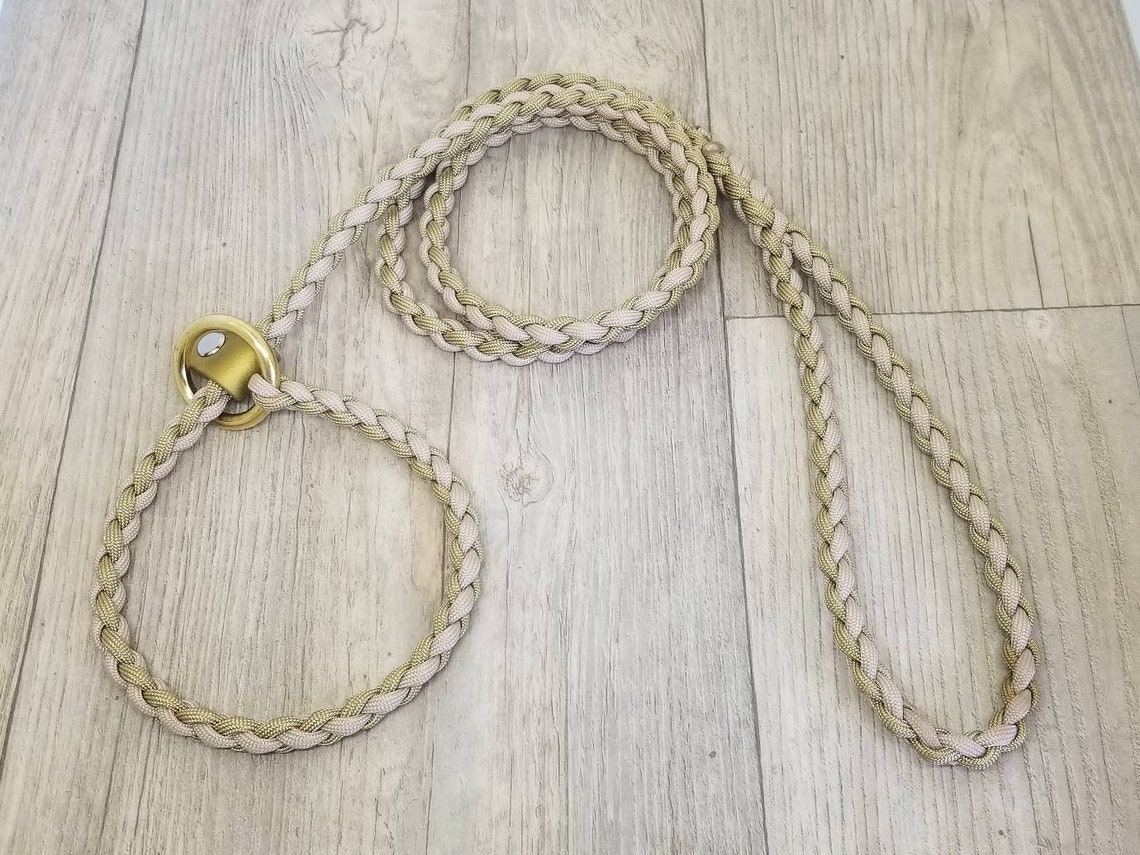 Paracord Slip Leash Dog Slip Leash Stopper Slip Leads Etsy
