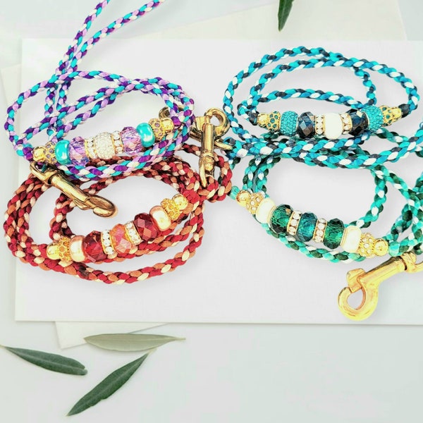 Show Dog Lead Leads Leather Etsy