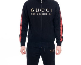 gucci black tracksuit