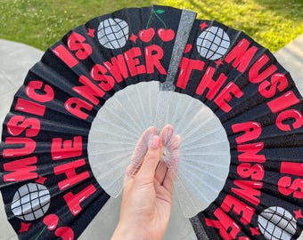 Personalised Rave Fans