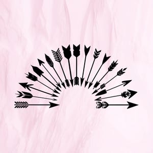 Arrow svg bundle, arrow clipart, arrow png, arrow vector, svg files for cricut, arrow cut file, arrow silhouette, instant download