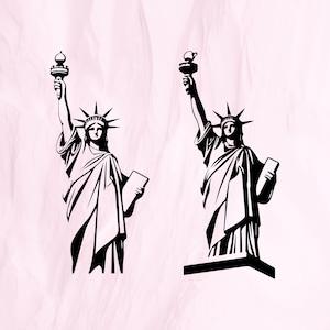 Statue of Liberty svg, Statue of Liberty png, Statue of Liberty silhouette, Liberty svg, cricut, vector, png, instant download