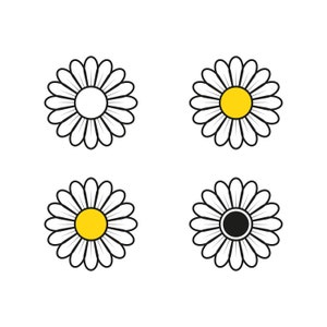Daisy svg clipart cricut