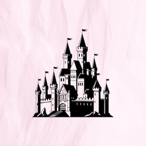 Castle svg, Castle vector, Castle cricut, Castle clipart, Castle silhouette, Castle cut file, Castle png, instant download