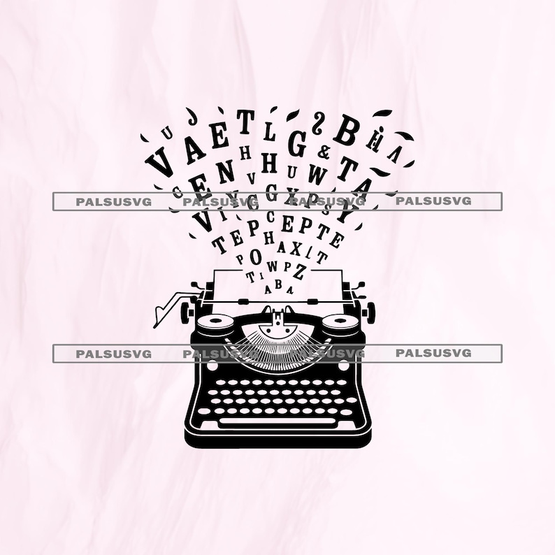 Vintage Typewriter SVG – Retro Writer Cut File (digital Download) - Etsy