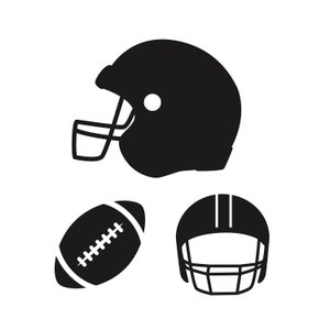 Casco de fútbol svg cricut