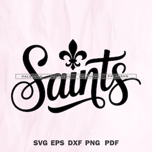 セインツSVG、フルール・ド・リスSVG、クリカット用ニューオーリンズ・フットボールカットファイル、ノーラSVG、Who Dat、ゲームデーシャツデザイン、即時ダウンロード