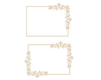 Decorative Frame svg cricut