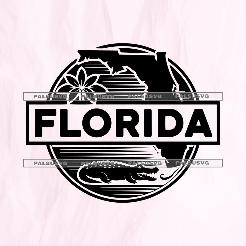 Florida State Outline SVG, Alligator, Gator Fan (digital Download) - Etsy