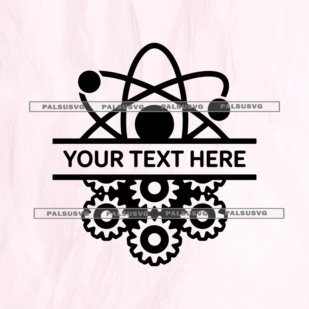 Science Club Monogram Science Monogram SVG, Atom Gear Teacher Gift (digital Download) - Etsy