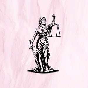 Lady Justice svg, Lady Justice cricut, Lady Justice clipart, Lady Justice vector, Lady Justice silhouette, instant download